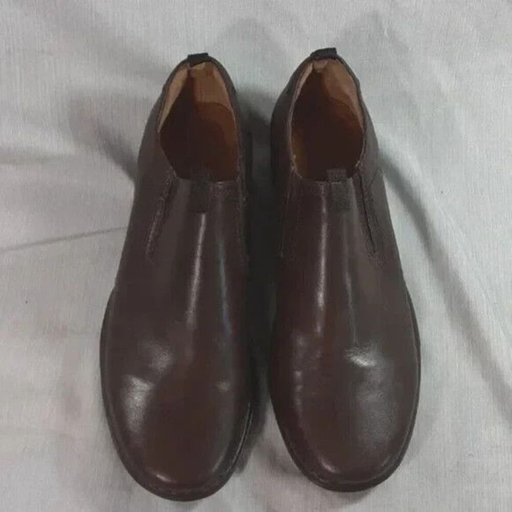 Vintage Rockport Dynamic Suspension Men's Size 9M Brown Leather Loafers